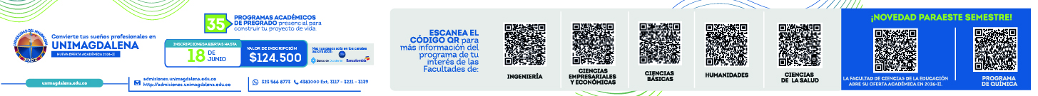 Admisiones Unimagdalena